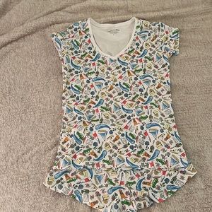 Nantucket custom print pajamas